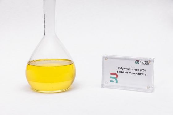 Good price Polyoxyethylene (20) Sorbitan Monolaurate C58H114O26  yellow viscous liquid online